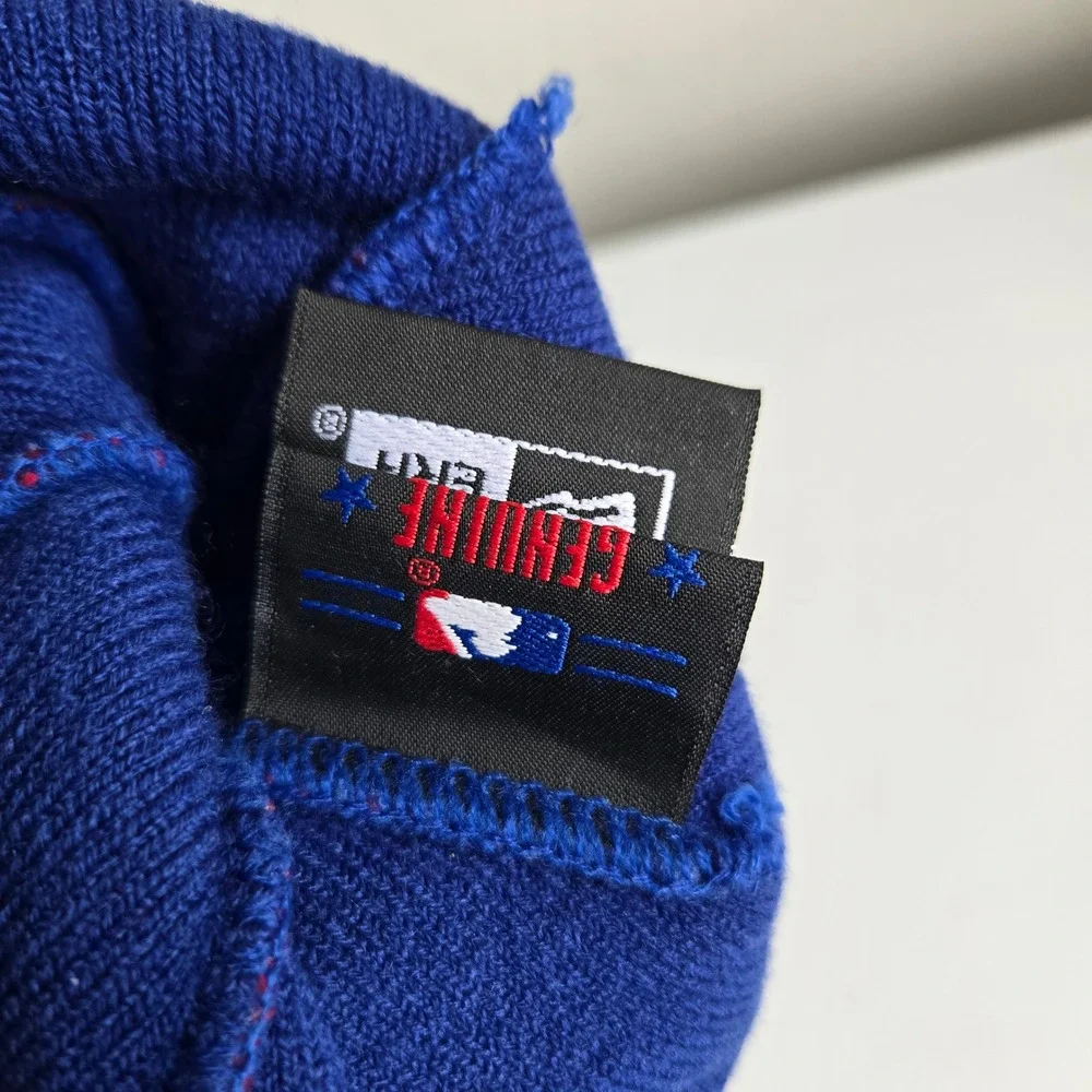 New Era‎ Chicago Cubs Knit Beanie Hat Red Blue Gray C Logo Tiger Stripes